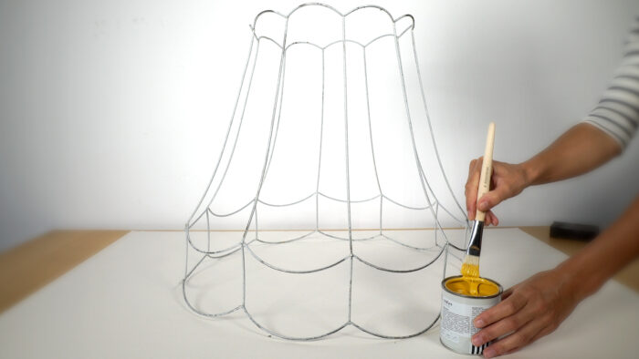 Malowanie klosza od lampy (51643)