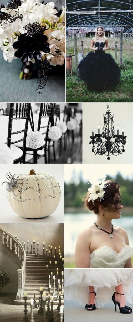 Halloween weselne inspiracje