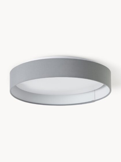 Szara lampa sufitowa LED Helen