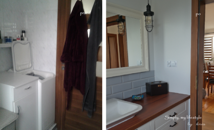 łazienka before & after
