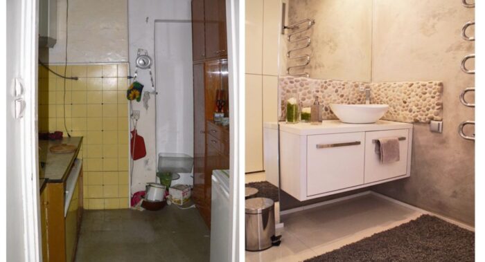 łazienka before & after łazienka before & after