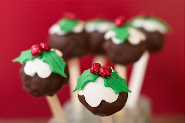cake pops na Święta