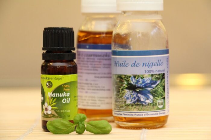 olejek manuka i olejek z czarnuszki