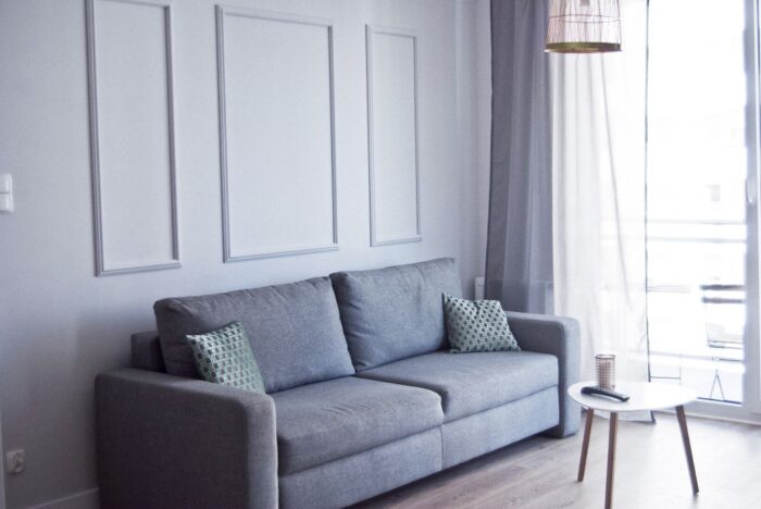 sofa w aranżacji