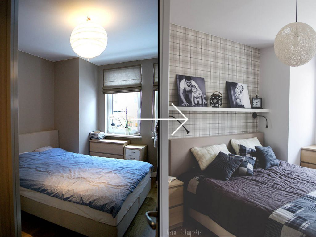 sypialnia before & after sypialnia before & after