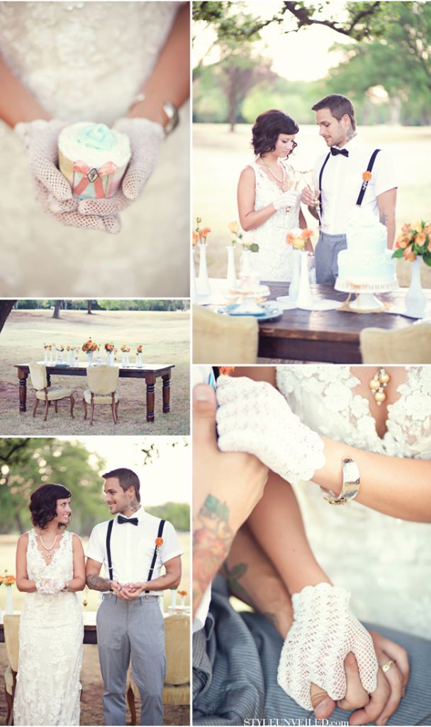 ślub w stylu shabby chic
