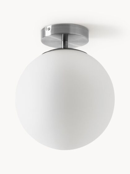 Mała lampa sufitowa Hitch ze szkła
