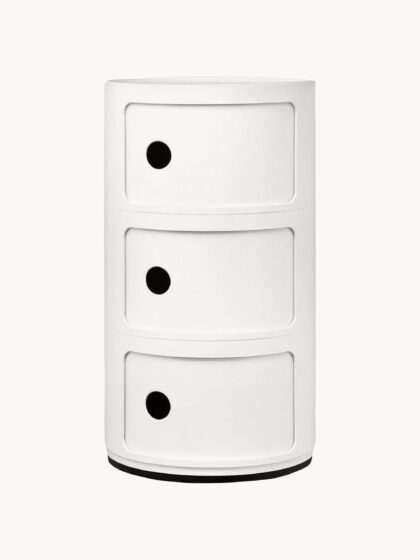 Designerski kontener Componibili, 3 moduły, 59 cm