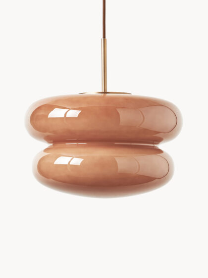 Lampa wisząca Baya ze szkła opalowego
