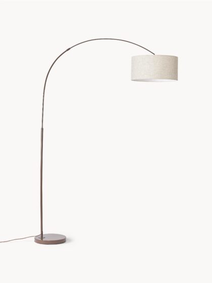 Duża łukowa lampa podłogowa  Niels