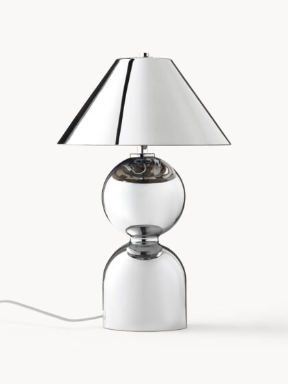 Lampa stołowa Danielle z lustrzanego szkła