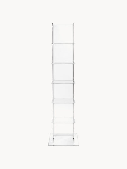 Regał Babel z akrylu PMMA, 35x152 cm