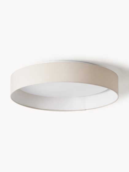 Sufitowa lampa LED Helen z tekstylnym kloszem