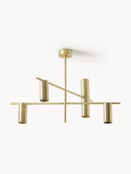 Lampa sufitowa Cassandra z metalu, 70x49 cm