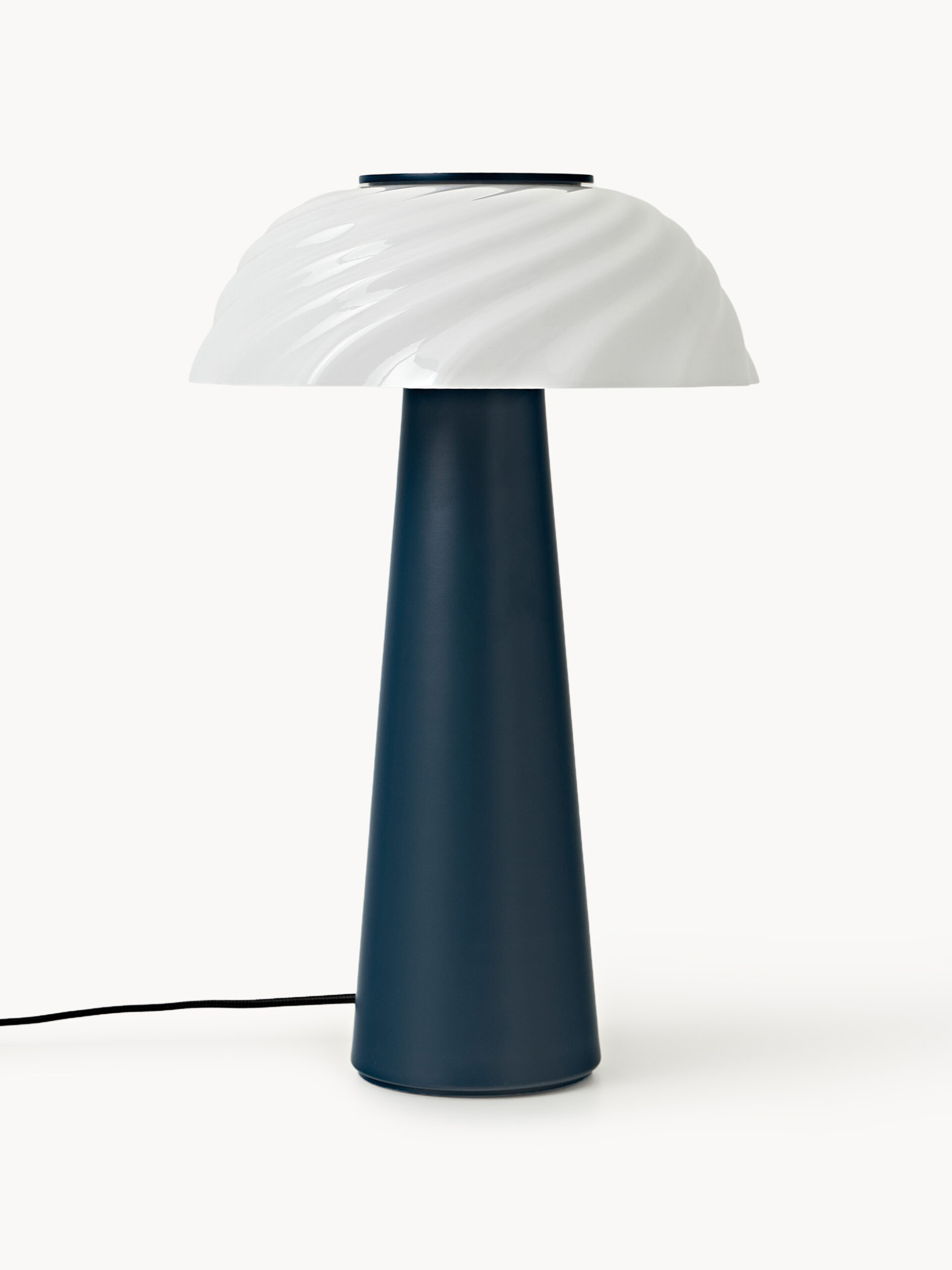 Lampa stołowa Anya w kolorze niebieskim