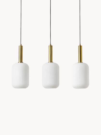 Lampa wisząca Opal Glass Pendant Light Cande