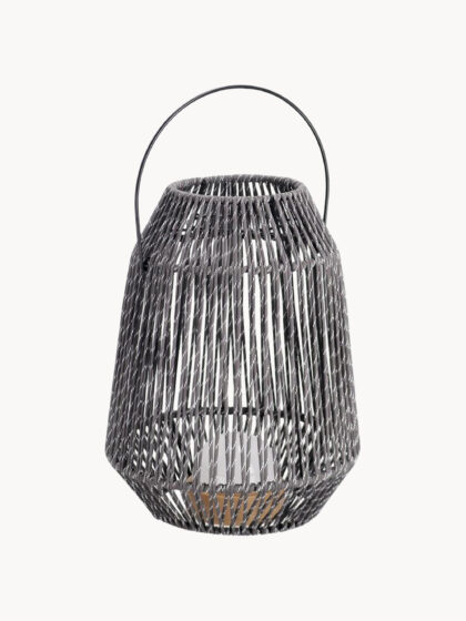 Mobilna lampa stołowa LED Bizzotto szara