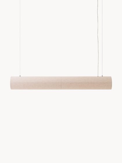 Duża lniana lampa wisząca LED Audo Copenhagen