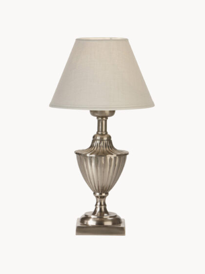 Lampa stołowa Pollino srebrna