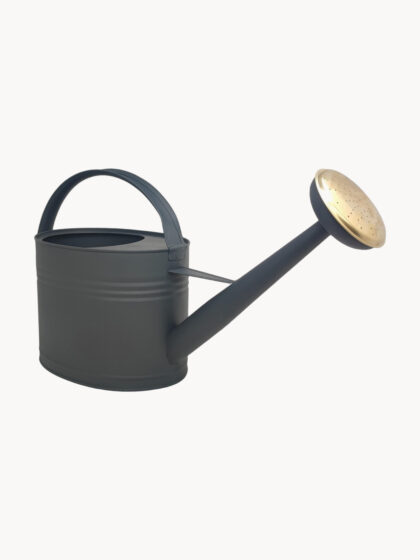 Ręcznie wykonana konewka Aziza, 5 L, antracytowa