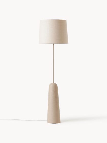 Lampa podłogowa Kaya z betonową podstawą