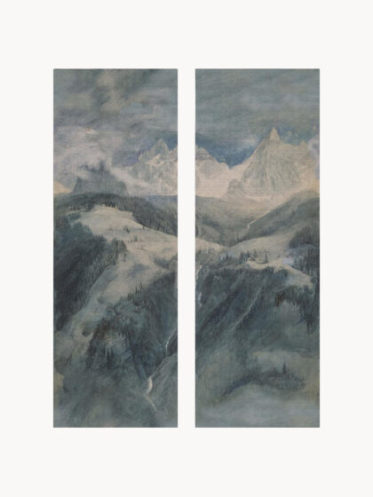 Tapeta Vintage Mountain L&s