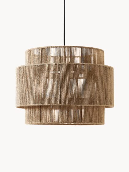 Lampa wisząca z juty Cecillia