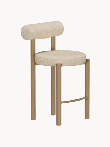 Hoker tapicerowany Bouclé Venture Design