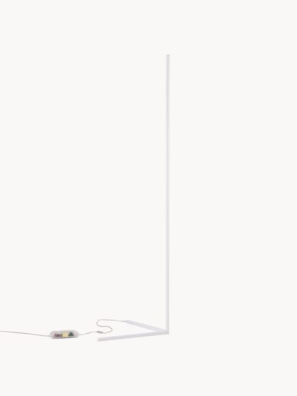 Lampa podłogowa LED V-line biała