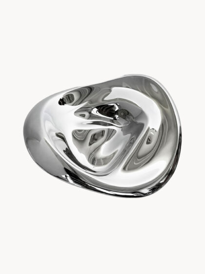 Ręcznie wykonany wieszak ścienny Ripple