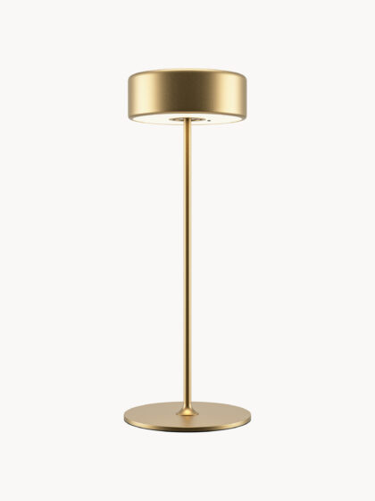 Mała lampa stołowa LED z metalu z funkcją przyciemniania AI Collaboration