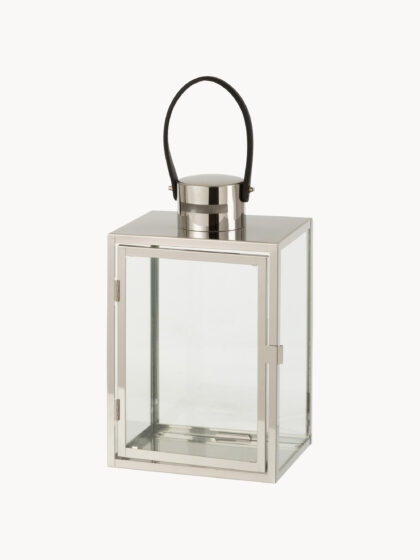 Latarnia Lantern Glossy Srebrna