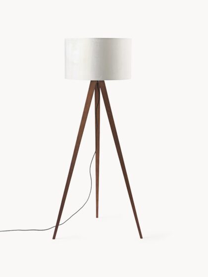 Lampa podłogowa trójnóg Solid Wood Tripod J